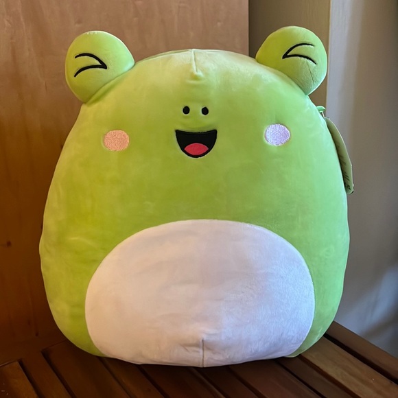 *CROSS LIST* NWT 12” Select Series Wyatt the Frog Squishmallows rare collectible - Picture 1 of 7